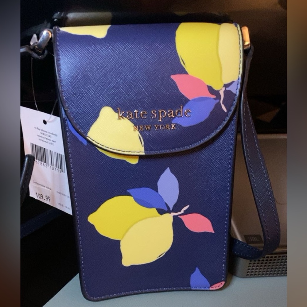 NWT Kate Spade flap phone crossbody